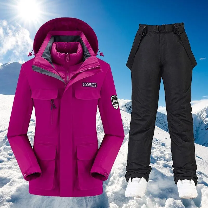 Ski/Snow Pants And Down Jacket