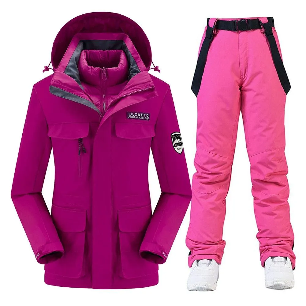 Ski/Snow Pants And Down Jacket