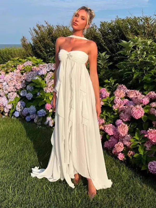 Summer Evening Dress for Women | Lightweight Chiffon