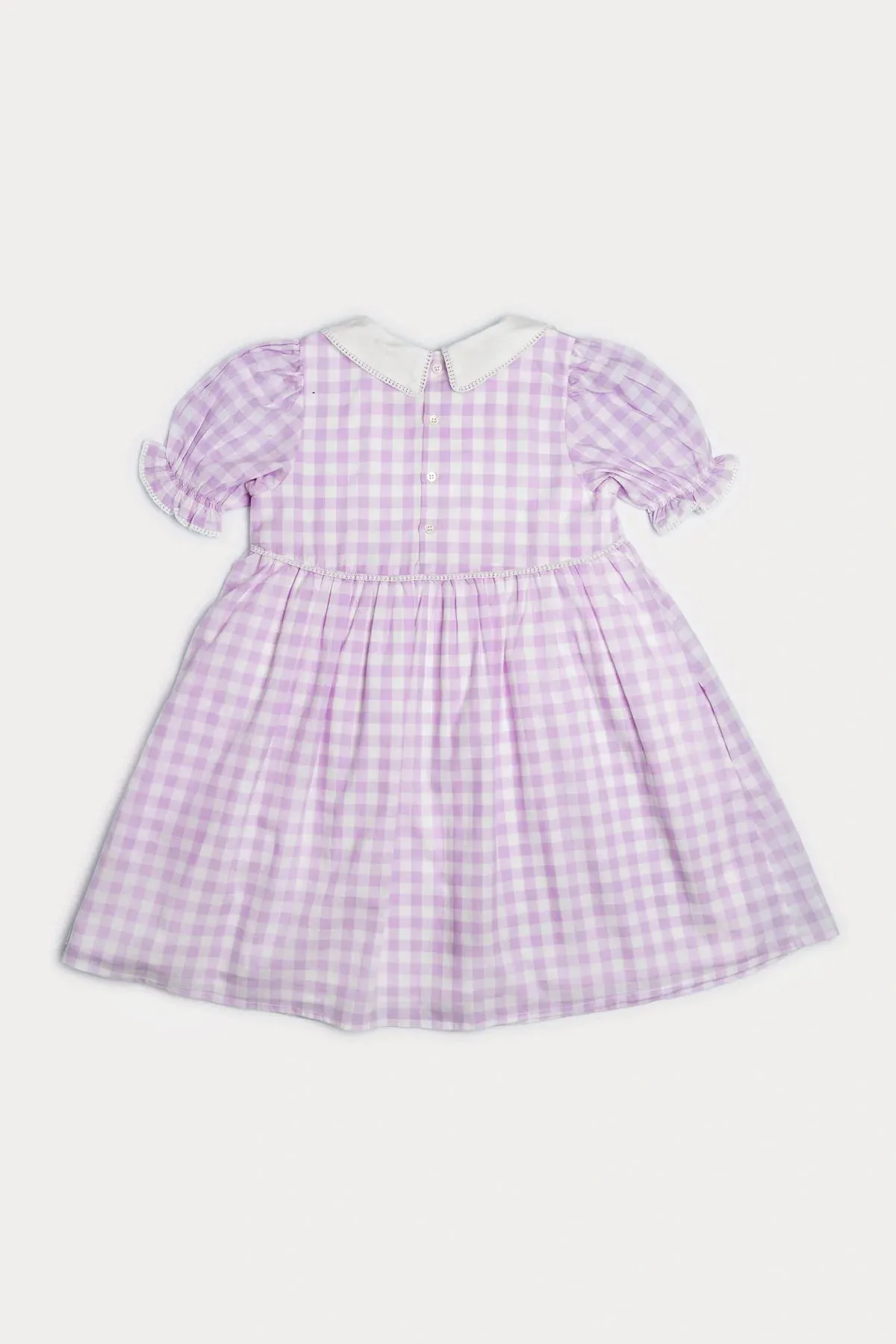 The Vanessa Dress - Lilac Gingham