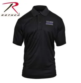 Thin Blue Line Moisture Wicking Polo SALE!