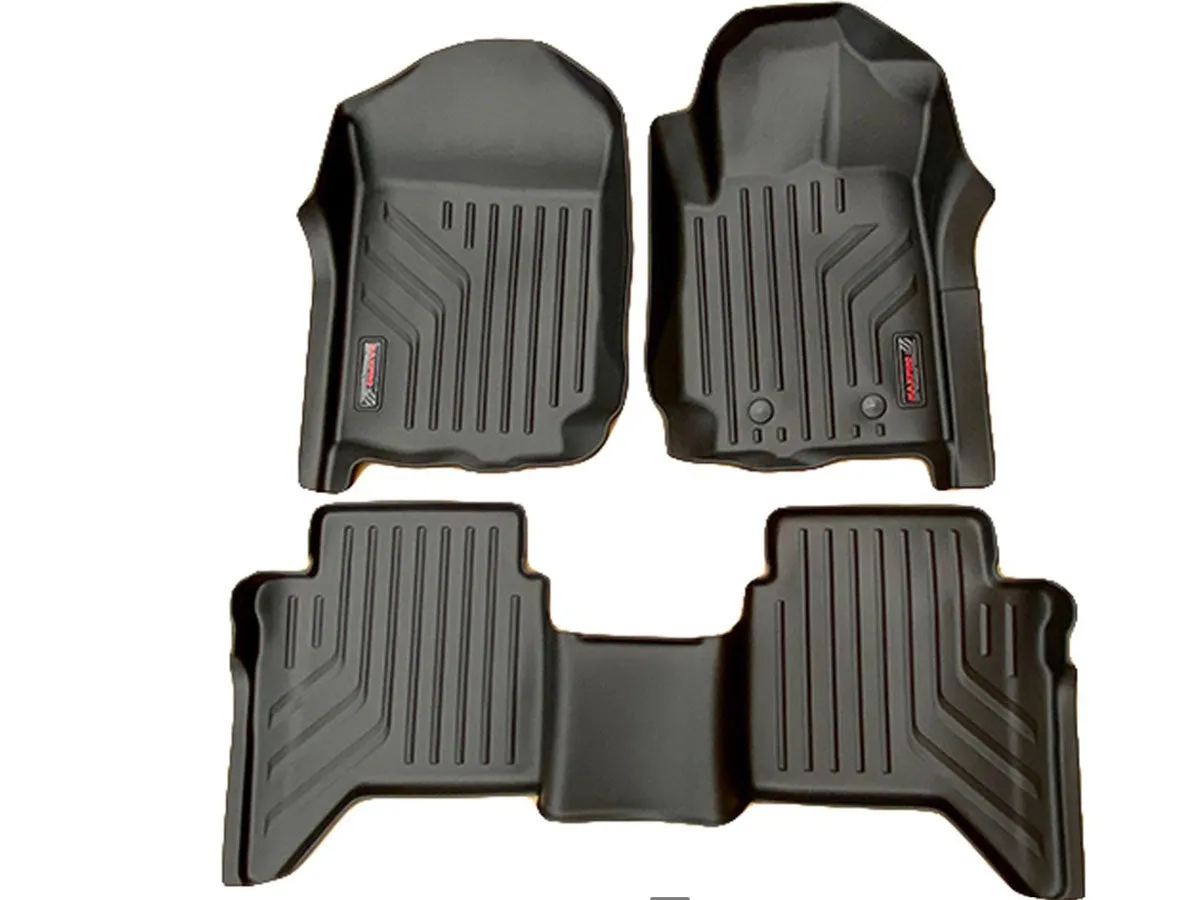Toyota FORTUNER 2015  MaxPro 3D LASER CAR MATS FLOORLINERS - ALL WEATHER