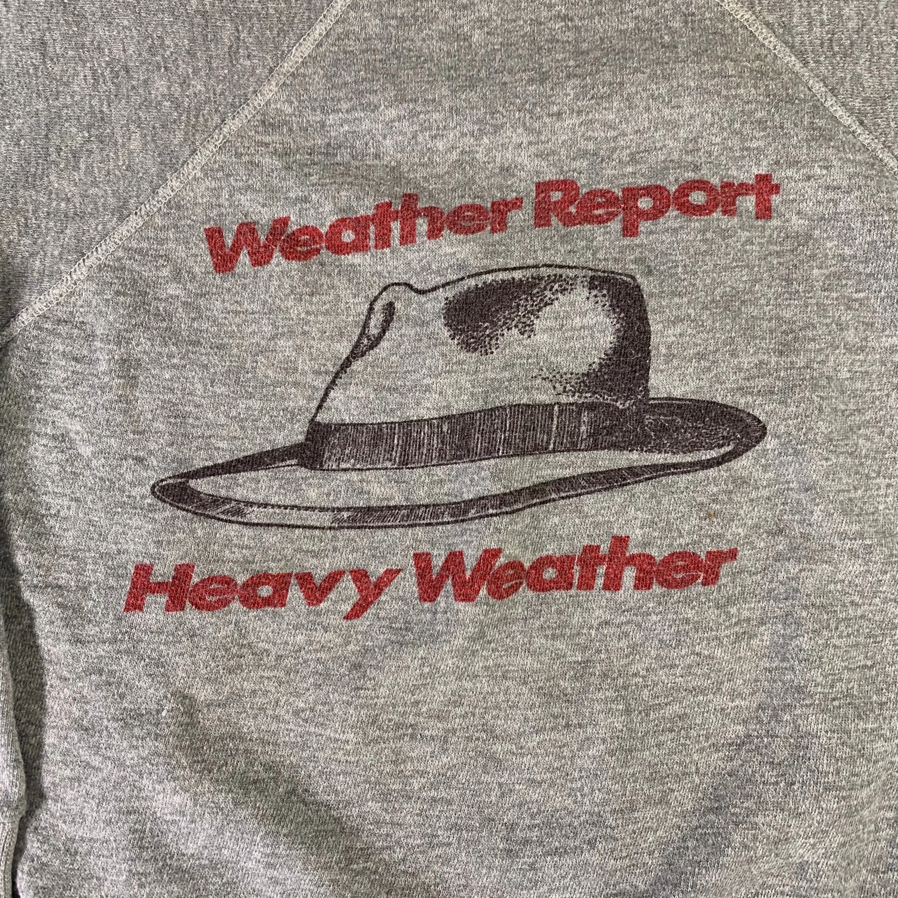 Vintage Weather Report "Heavy Weather" Raglan Sweatshirt