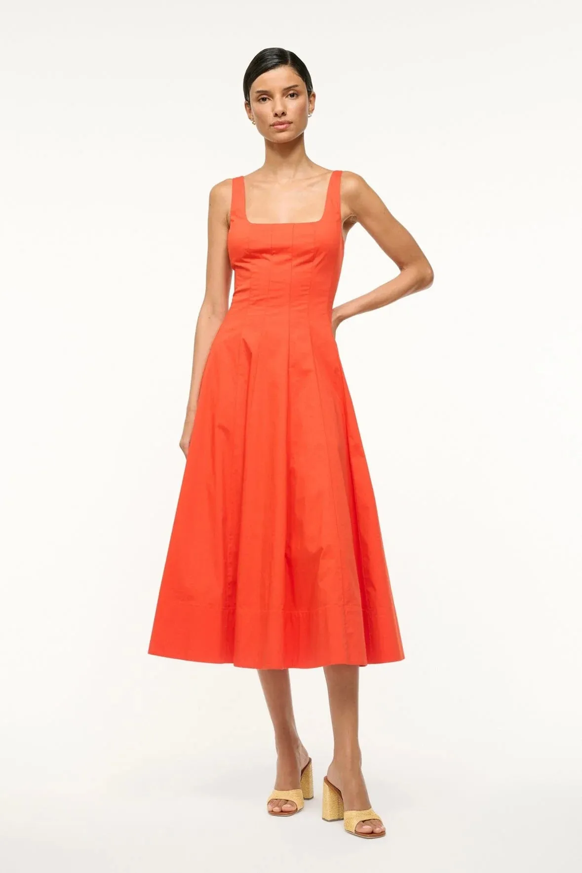 Wells Dress Cayenne
