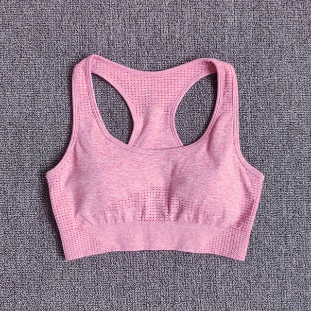 Women Seamless Yoga Set Fitness Sports Suits Gym Clothing Long Sleeve Crop Top Shirts High Waist Running Leggings Workout Pants