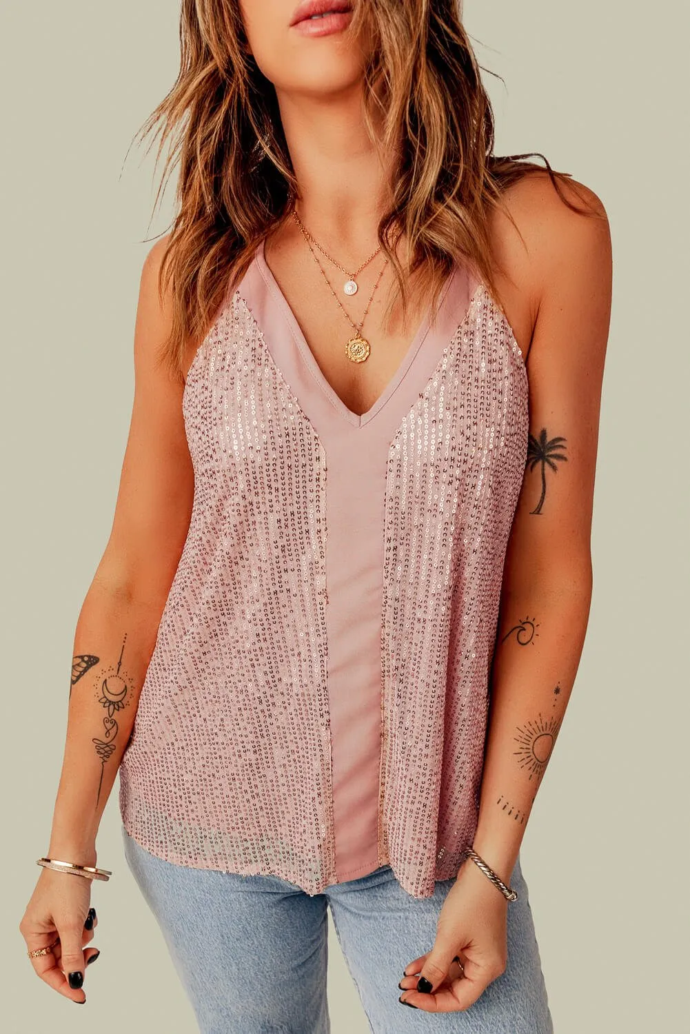 Women’s Sequin Tank Tops