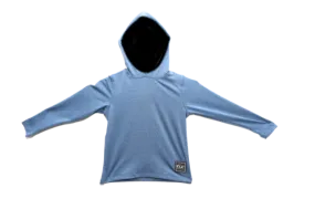 Youth Solar Stretch® Performance L/S Hoody | Navy